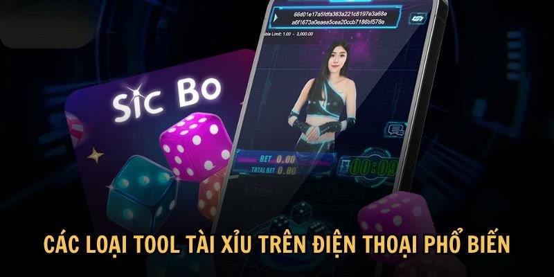 Các loại tool tài xỉu trên điện thoại phổ biến
