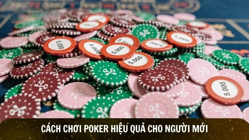 Cách chơi poker hiệu quả cho người mới

